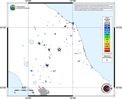 Mappa EMS - territori località