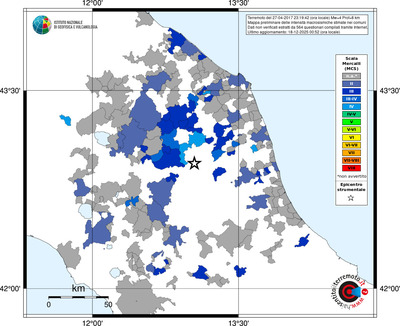 Mappa MCS - territori comuni