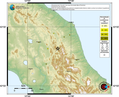 Mappa comuni con almeno 3 questionari