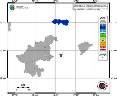 Mappa MCS - territori comuni