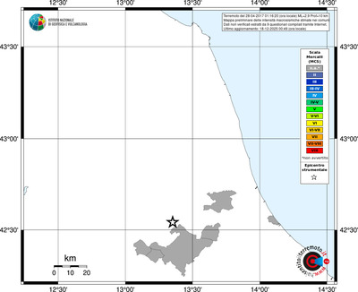 Mappa MCS - territori comuni
