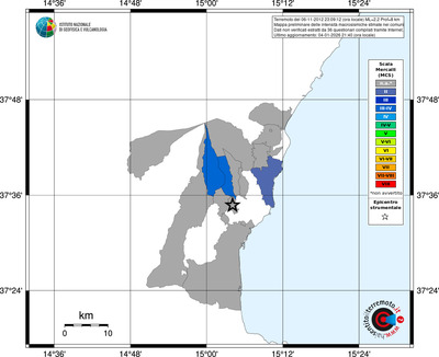 Mappa MCS - territori comuni