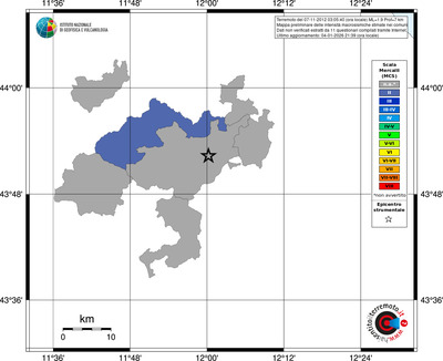 Mappa MCS - territori comuni