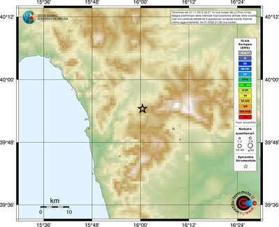 Mappa EMS - località