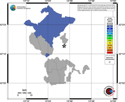 Mappa MCS - territori comuni