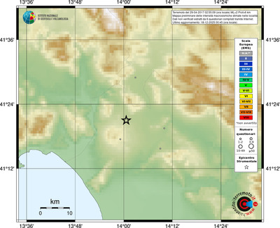 Mappa EMS - località