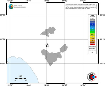 Mappa MCS - territori comuni