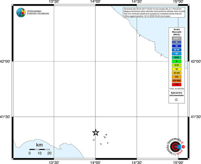 Mappa MCS - territori località