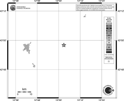 Mappa MCS - territori località
