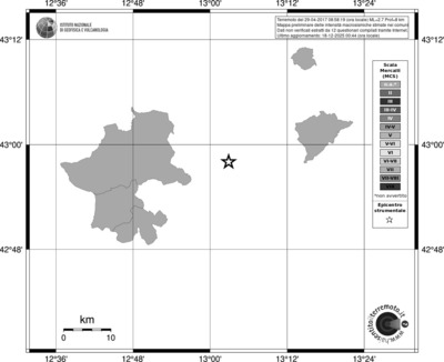 Mappa MCS - territori comuni