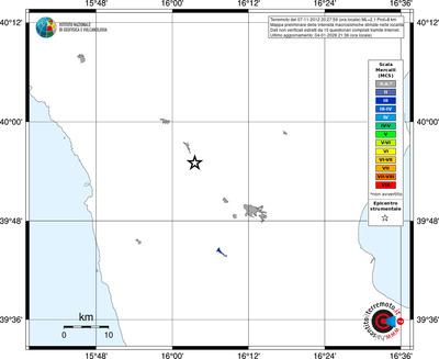 Mappa MCS - territori località