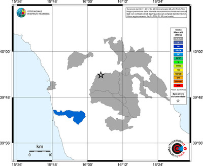 Mappa MCS - territori comuni