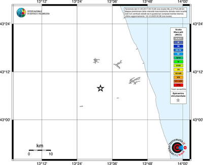 Mappa MCS - territori località