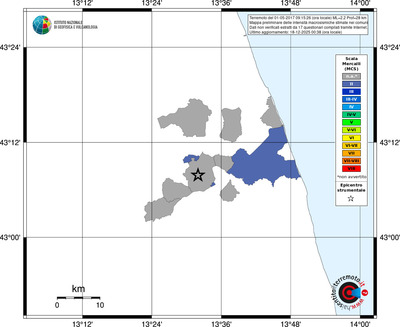 Mappa MCS - territori comuni