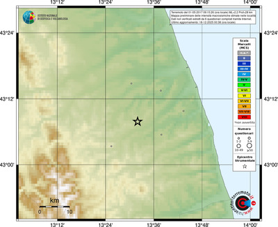 Mappa MCS - località