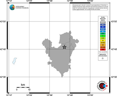 Mappa MCS - territori comuni