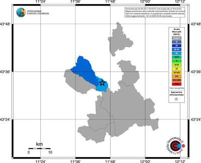 Mappa MCS - territori comuni