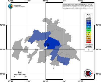 Mappa MCS - territori comuni