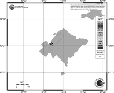 Mappa MCS - territori comuni