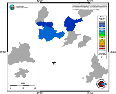 Mappa MCS - territori comuni
