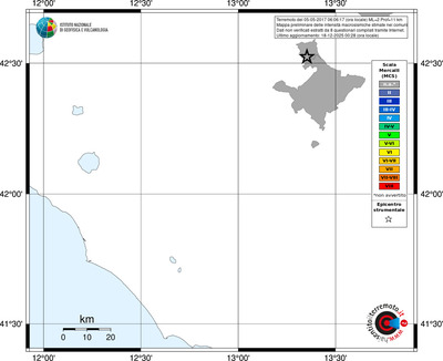 Mappa MCS - territori comuni