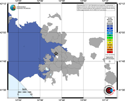 Mappa MCS - territori comuni