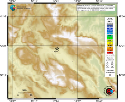 Mappa MCS - località