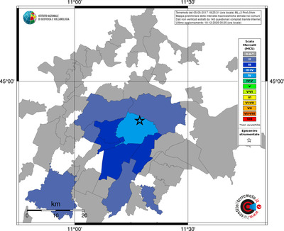 Mappa MCS - territori comuni