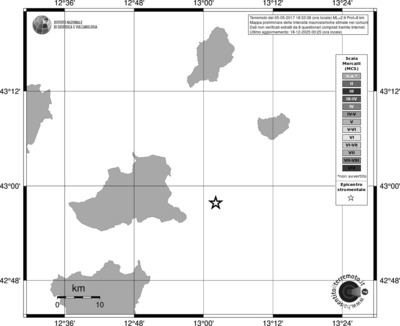 Mappa MCS - territori comuni