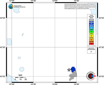 Mappa MCS - territori comuni