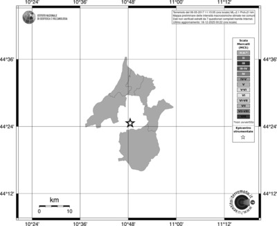 Mappa MCS - territori comuni
