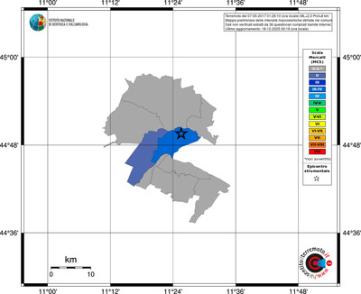 Mappa MCS - territori comuni