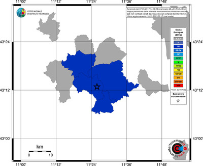 Mappa EMS - territori comuni