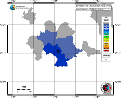 Mappa MCS - territori comuni