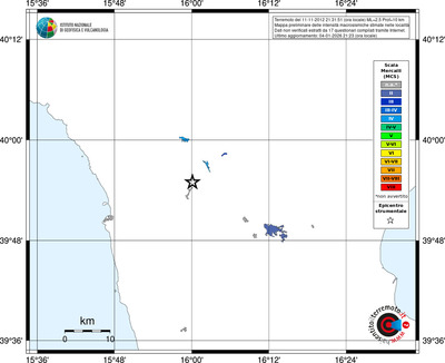 Mappa MCS - territori località