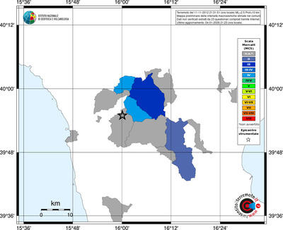 Mappa MCS - territori comuni