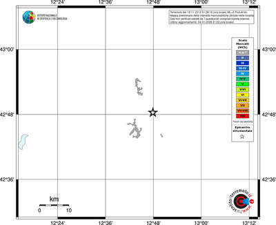 Mappa MCS - territori località