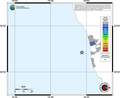 Mappa MCS - territori comuni