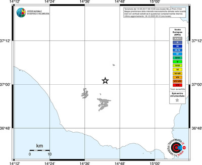 Mappa EMS - territori località