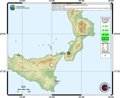 Mappa comuni con almeno 3 questionari