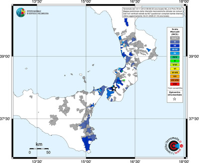 Mappa MCS - territori comuni