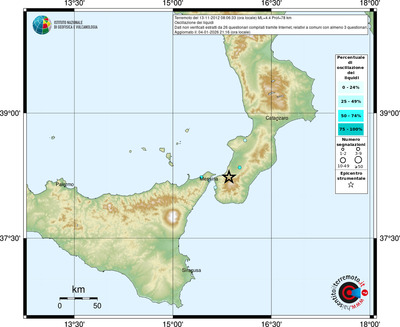 Mappa comuni con almeno 3 questionari
