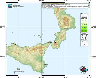 Mappa comuni con almeno 3 questionari
