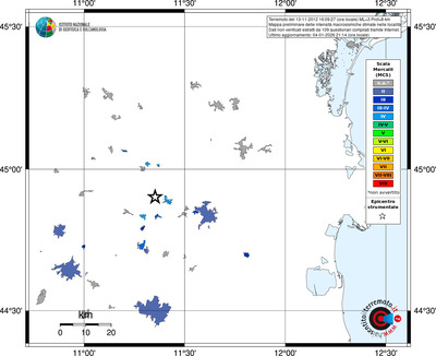 Mappa MCS - territori località