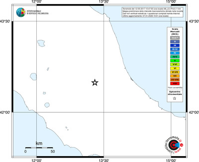 Mappa MCS - territori località