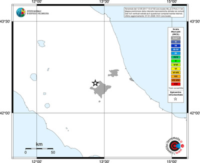 Mappa MCS - territori comuni