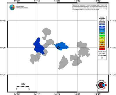 Mappa EMS - territori comuni