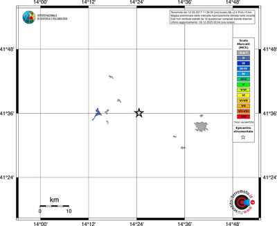 Mappa MCS - territori località