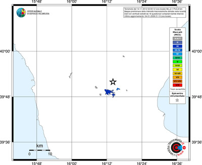 Mappa MCS - territori località