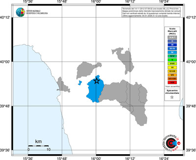 Mappa MCS - territori comuni